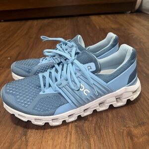 On Running Blue Athletic Shoes